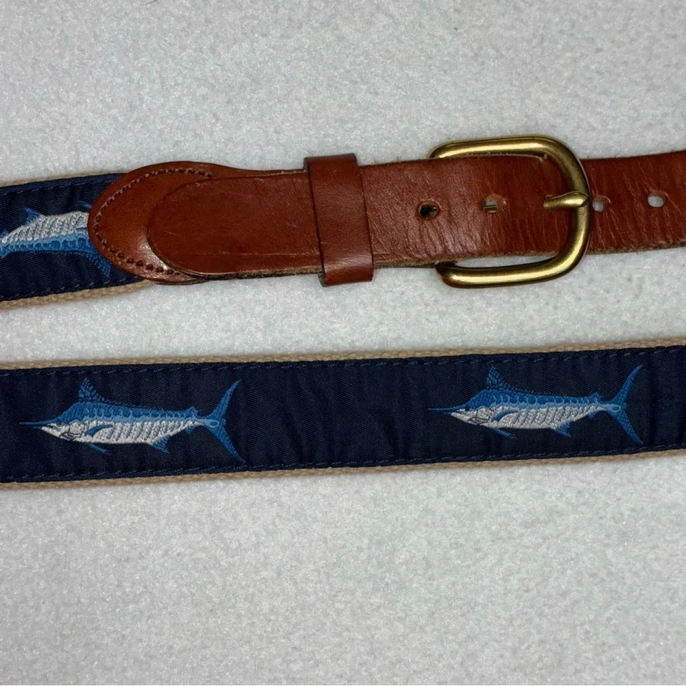 Leather Man Ltd swordfish belt